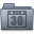 Schedule Folder Graphite Icon 32x32 png